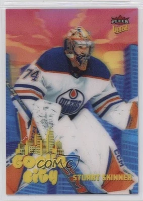 2023-24 Upper Deck Fleer Ultra Goalie City Stuart Skinner #G-3 - Image 1 of 2