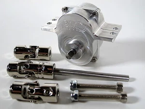 Speed Reduce Gear Box Transmission 4:1 Tamiya RC 1/14 Semi King Knight Hauler - Picture 1 of 4