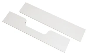 Bettseiten-Set 2-teilig vom Umbau vom Babybett zum Kinderbett Weiß Matt B 140 cm - Bild 1 von 3