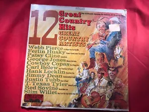 H-51 GREAT COUNTRY HITS - SEALED - JS-6000 - RECORD - Imagen 1 de 2