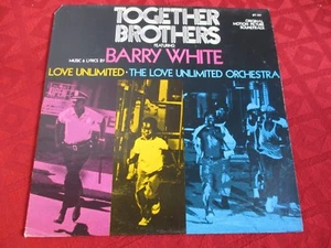 LP OST BARRY WHITE Together Brothers 1st/p 20TH CENTURY REC USA 1974 - Picture 1 of 2