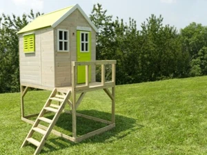 Casetta Casina legno su palafitta BAMBY per Bambini cm 120x120x155h Gioco Giardi - Foto 1 di 4