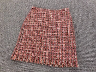 Talbots Womens Skirt 2P Petites Red plaid  A-line Zip - Image 1 of 4