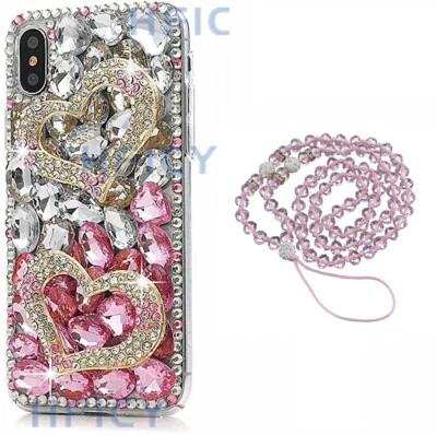 Funda para Nokia C100 X100 G300 G400 C110 G100 brillantes diamantes para mujer Foto 1 de 4