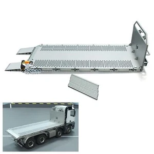 Metal Timber Flatbed for 10x10 8x8 RC 1/14 Hydraulic Roll on/off Dumper Truck - Picture 1 of 16