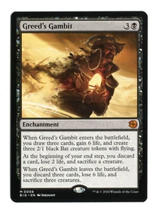 MTG | Greed's Gambit | Outlaws of Thunder Junction | The Big Score | NM | EN - Bild 1 von 1