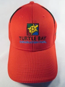 Turtle Bay Exploration Park Reebok Red Adjustable Baseball Cap Hat New - Picture 1 of 10