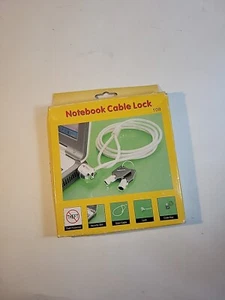 Laptop Computer Lock Slot Plate, Security Cable Key Lock for MacBook / PC - Picture 1 of 3
