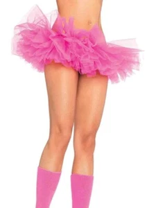 Leg Avenue Organza Layered Tutu A1705 Neon Pink One Size - Picture 1 of 1