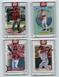 4 2022 Topps Archives Signature Jonathan India Cincinnati Reds Bowman's Best /3 - Picture 1 of 2