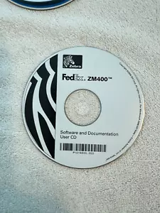 Zebra Fedex ZM400 Software and Documentation User CD - Picture 1 of 1