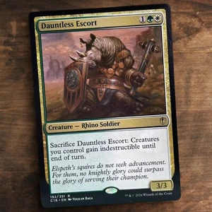 Dauntless Escort - Commander 2016 - Magic The Gathering MTG - Rare - Near Mint - Picture 1 of 3