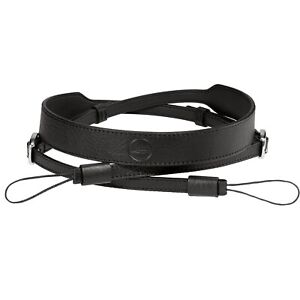Genuine Leica D-Lux Neck Carrying Strap black leather #19560