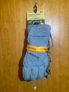 Burton WB Gore-Tex Under Gloves Woman Size S Heather + Liner Glove Screen Grab - Picture 1 of 10