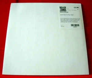 Ebony Bones Don't Fart On My Heart 7" 1-Sided White Label+Promo Card 2007 VINYL - Picture 1 of 5