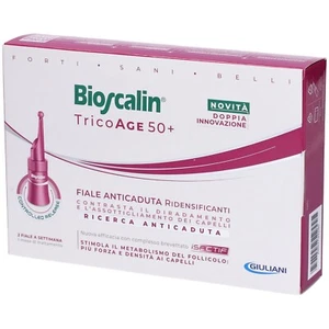 BIOSCALIN TRICOAGE 50+ 8 FIALE ANTICADUTA RIDENSIFICANTI - GIULIANI - Foto 1 di 1