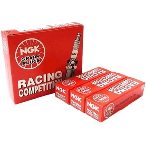 NGK Racing Spark Plug R6601-9 (7885) Set of 3 High Heat Range 9 – Made in Japan - Foto 1 di 2