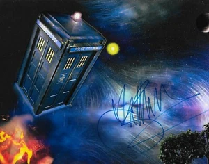 Toller neuer 10"" x 8"" HANDSIGNIERTER Druck (COA) Billie Piper ""Doctor Who"" TARDIS Bild - Bild 1 von 1