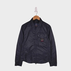 PAUL & SHARK Men Black Yachting Nylon Overshirt Jacket - S - Excellent Condition - Picture 1 of 7