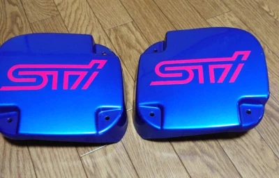 SUBARU IMPREZA WRX STI GC/GF Fog Light Cover JDM Version IV Sonic Blue Mica - Изображение 1 из 4