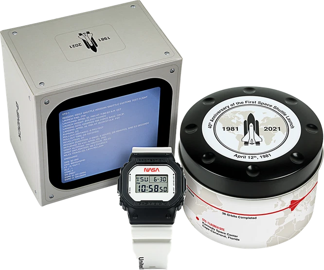 Casio G-Shock NASA 40th Anniversary Limited Edition Wristwatch for Men