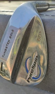 Purespin Tungsten Sole L1 Lob Wedge 60 degree w/ Steel Stiff - Picture 1 of 11