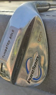 Purespin Tungsten Sole L1 Lob Wedge 60 degree w/ Steel Stiff - Image 1 of 4