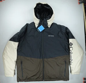 Columbia Point Park Jacket Mens 2XL Omni-Tech Omni-Heat Insulated Hooded Parka - Picture 1 of 22