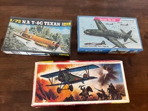 Lote 3 Kits Modelo Avión Vintage 1/72 Nuevo Heller 276 Lindberg 471 Smer 110 - Imagen 1 de 5