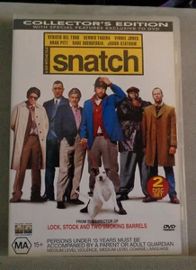 SNATCH COLLECTOR'S EDITION SPECIALFEATURES MA15+ PAL REGION 4 9317731010316 MINT - Picture 1 of 4