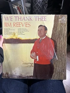 Jim Reeves - We Thank Thee Album partial shrink - Picture 1 of 4