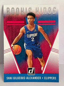 2018-19 Panini Donruss Rookie Kings Shai Gilgeous-Alexander #21 RC Thunder - Bild 1 von 2