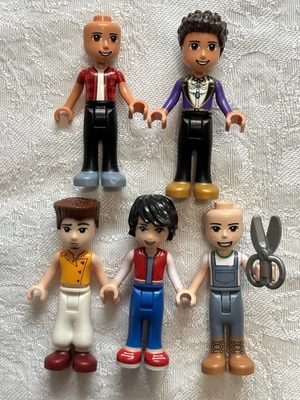 Lego Friends Minifigures Boys Lot Of 5 Males - Image 1 of 4