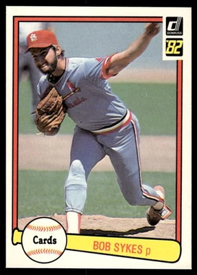 1982 Donruss #640 Bob Sykes - Image 1 of 2