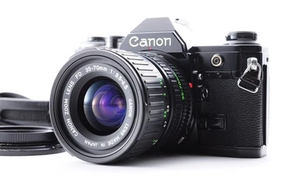 Canon AE-1 Black / Zoom Lens New FD 35-70mm f/3.5-4.5 Exc+ SLR Y3404 - Image 1 of 4