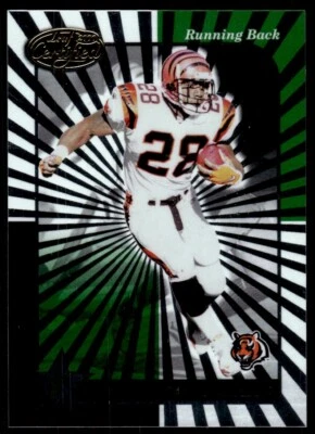 2000 LEAF CERTIFIED 2 STAR GREEN Corey Dillon Cincinnati Bengals #104 - Image 1 of 2