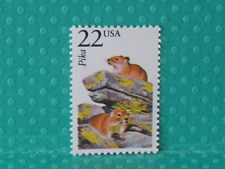 5 Vintage North American Wildlife Stamps-The Pika- No. 2319