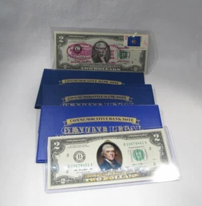Lot of 5 U.S. Commemorative Bank Notes UNC Genuine Legal Tender Encased PC-457 - Picture 1 of 11
