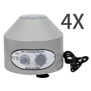Labor Medical 800-1 4000rpm 6x 20ml Rotor 4 Stück elektrische Zentrifugenmaschine - Bild 1 von 8