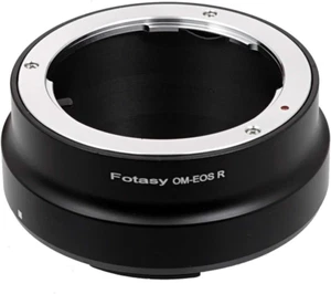 Olympus OM Lens to Cannon EOS RF Mount Adapter, OM EOS R, OM RF Adapter, Fits Ol - Picture 1 of 12