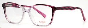 FOCUS EYEWEAR 272 Rosa Cristal Mujer Semi Gato Gafas 53-17-140 B:40 - Imagen 1 de 15