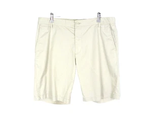 Pantaloncini chino donna H&M misure 36 vita piatta davanti vita vita media 100% cotone panna - Foto 1 di 5