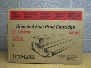 Cartucho de tóner genuino FABRICANTE DE EQUIPOS ORIGINALES Lexmark 1382100 nuevo caja abierta - Imagen 1 de 5