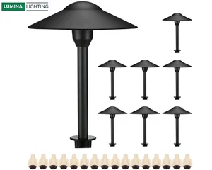 4W Outdoor Pathway Lights - LED Landscape Pathway Lights Low Voltage 12V 3000K - Picture 1 of 23