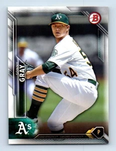 2016 Bowman Sonny Gray Oakland Athletics #62 - Picture 1 of 2