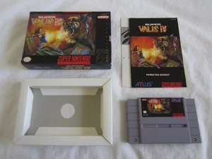Super Valis IV 4 (SNES) Super Nintendo CIB Complete 1993 Atlus RARE - Picture 1 of 22