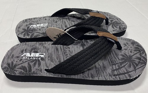 NEW BALANCE Sandali infradito Air Balance palma neri uomo taglia 7 8 9 10 11 12