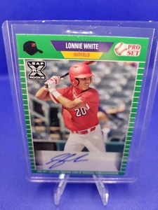 LONNIE WHITE - 2021 LEAF PRO SET Rookie AUTO XRC - Picture 1 of 2