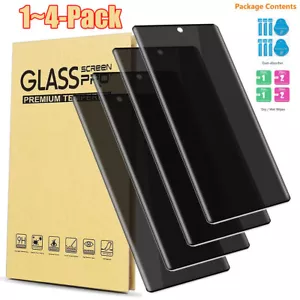 Tempered Glass For Samsung Galaxy S21 S20 S22 S23 Ultra 24 Plus Screen Protector - Picture 1 of 22