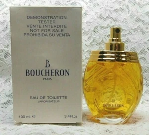 Boucheron Eau De Toilette Spray 3.4 fl oz / 100 ml Brand New Tester Original - Picture 1 of 3